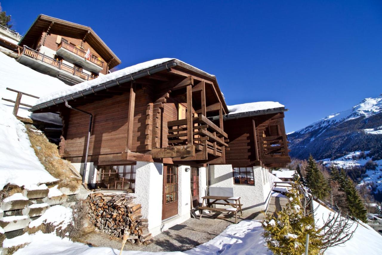Chalet Abraxas With Astonishing View - Grimentzヴィラ エクステリア 写真