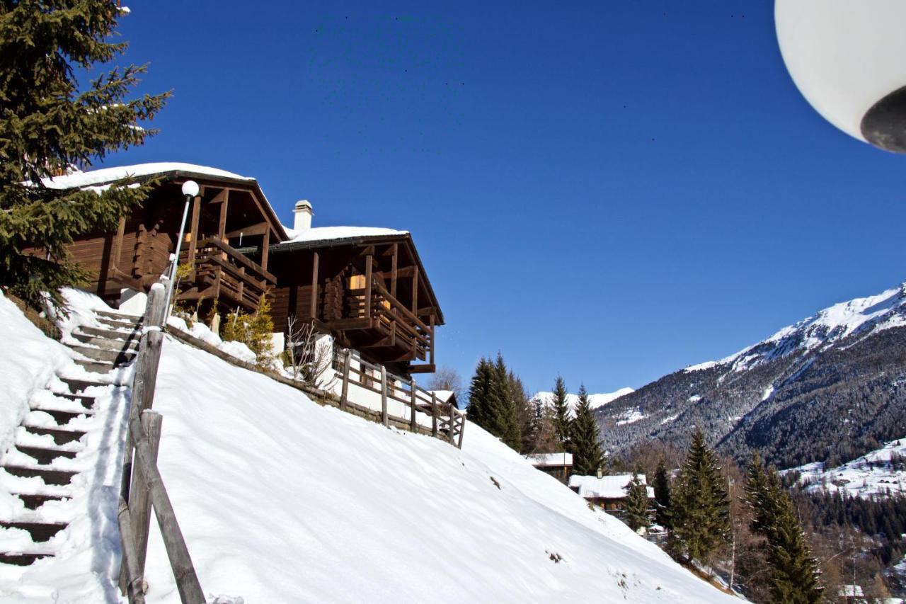 Chalet Abraxas With Astonishing View - Grimentzヴィラ エクステリア 写真