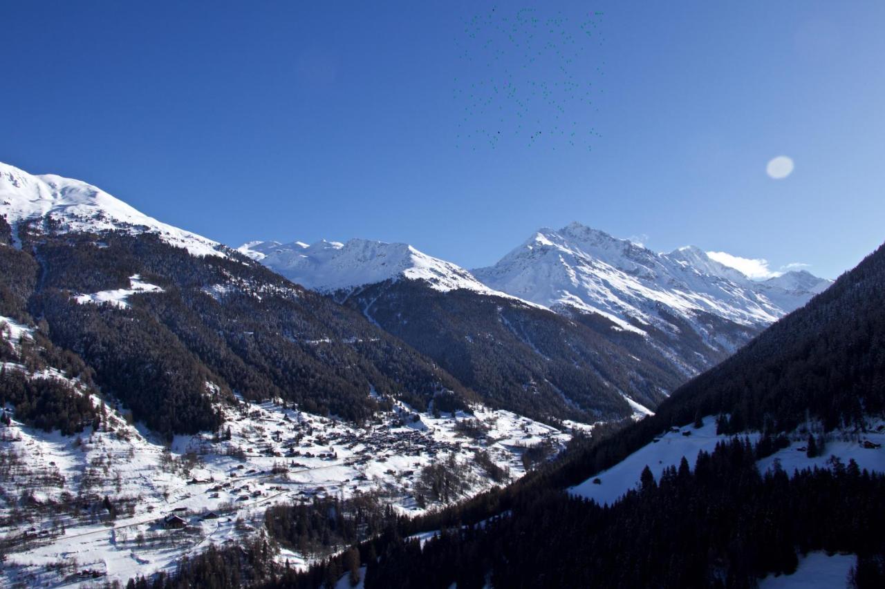 Chalet Abraxas With Astonishing View - Grimentzヴィラ エクステリア 写真